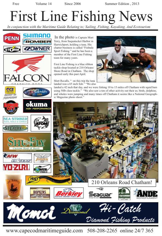 magazine with subscription maker - Summer 2013 First Line Fishing News
