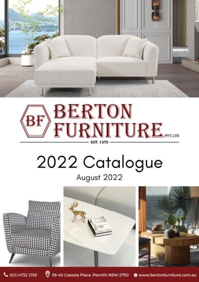 convert pdf to online magazine - Berton Furniture 2022 Catalog