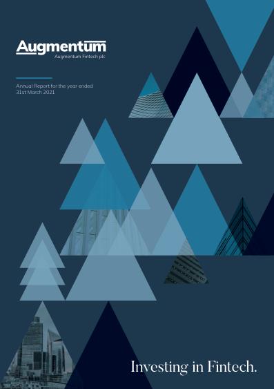 online digital magazine - 2021 Annual Report Augmentum Fintech plc